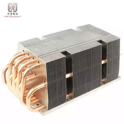 Kühlkörper aus gestanztem Aluminium