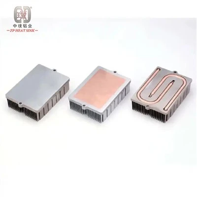 Kupferrohr-Aluminium-Strangpress-Wärmerohr-Kühlkörper